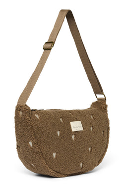 Teddy Adult-Gürteltasche | Braun Hearts