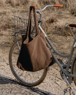 Braunes Teddy Mom Bag