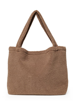 Braunes Teddy Mom Bag