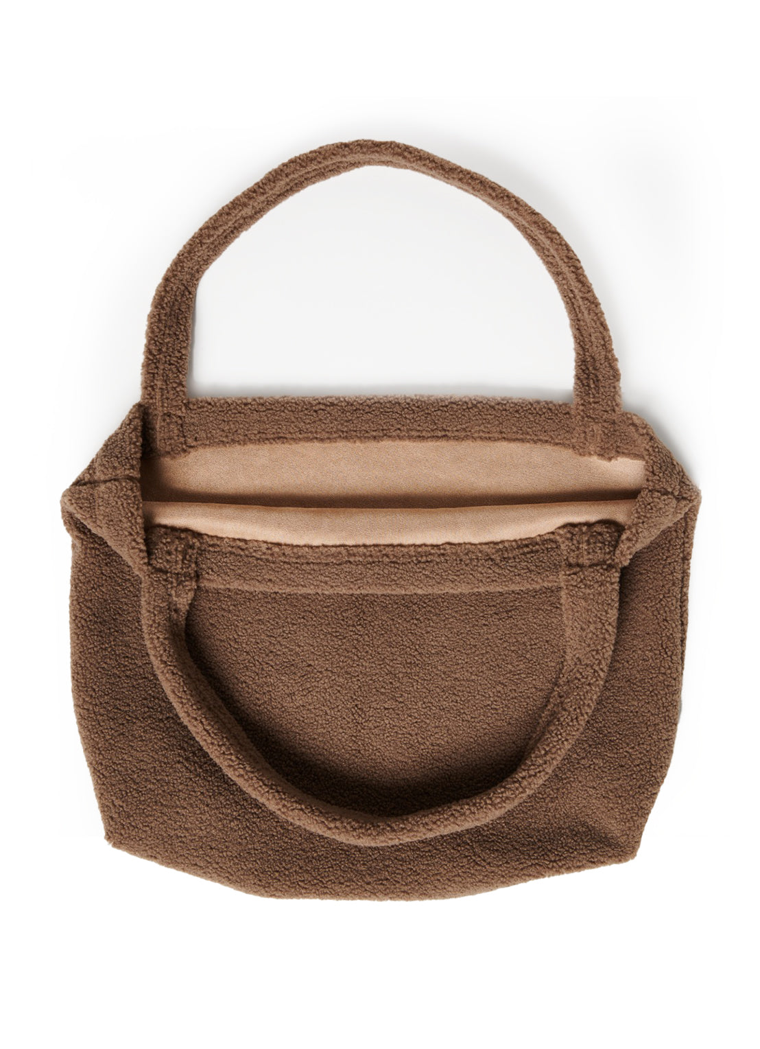 Braunes Teddy Mom Bag