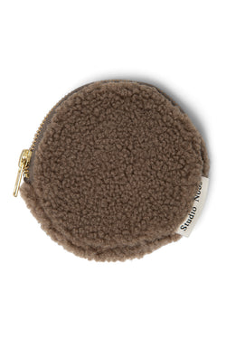 Braunes Teddy Portemonnaie
