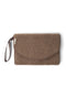 Braune Teddy Wickelunterlage