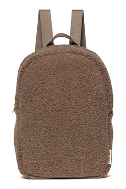 Brauner Teddy MIDI-Rucksack