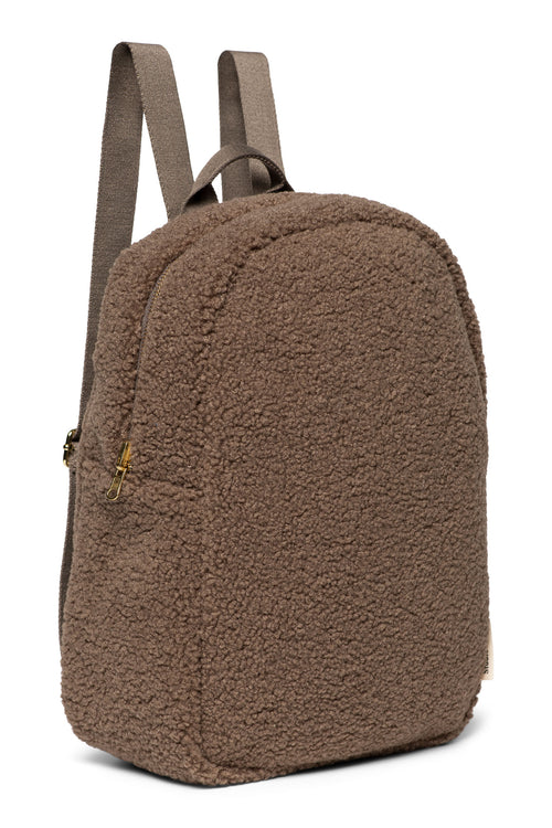 Brauner Teddy MIDI-Rucksack