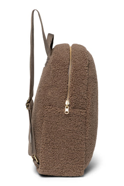 Brauner Teddy MIDI-Rucksack