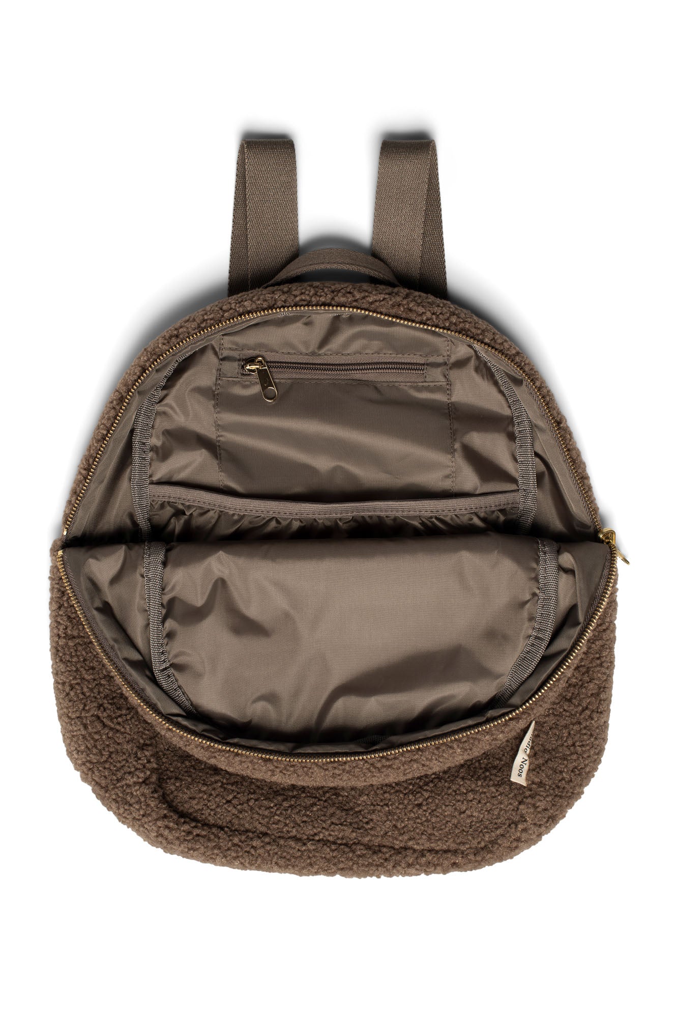 Brauner Teddy MIDI-Rucksack