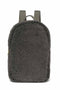 Dunkelgrauer Teddy Mini-Rucksack
