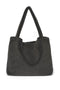 Dunkelgraue Teddy Mom Bag