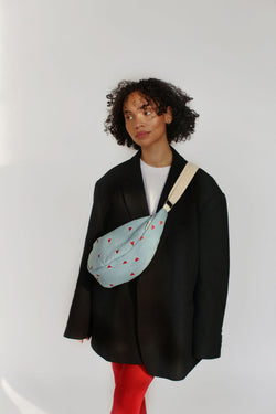 Denim Herzen Adult Fanny Pack