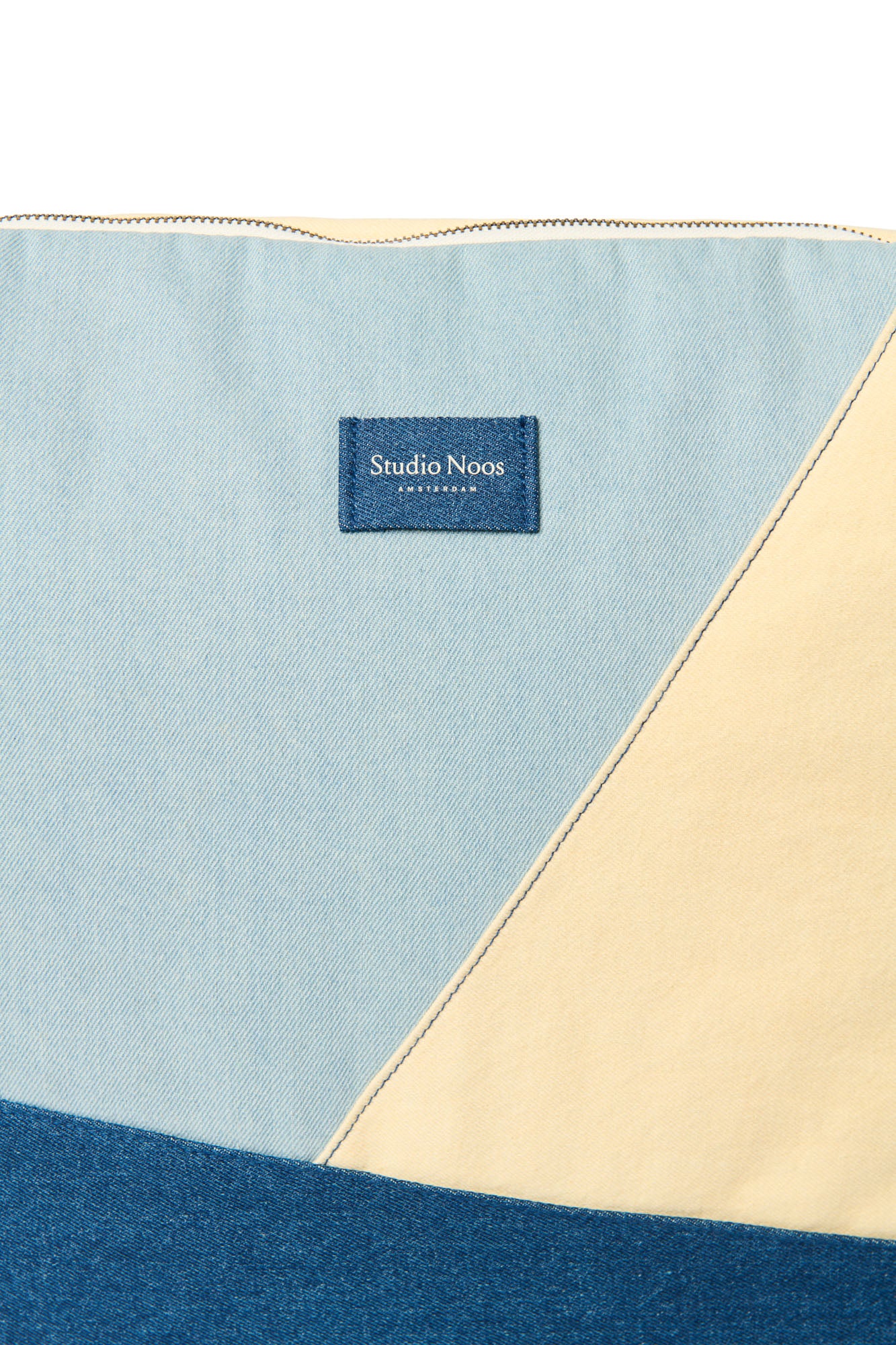 Patchwork Wickeltasche | Denim