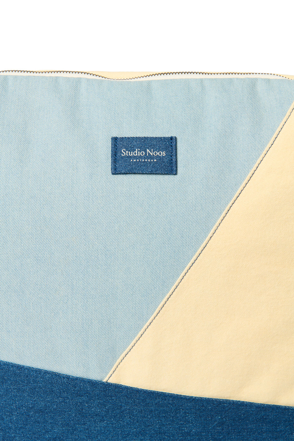 Patchwork Wickeltasche | Denim