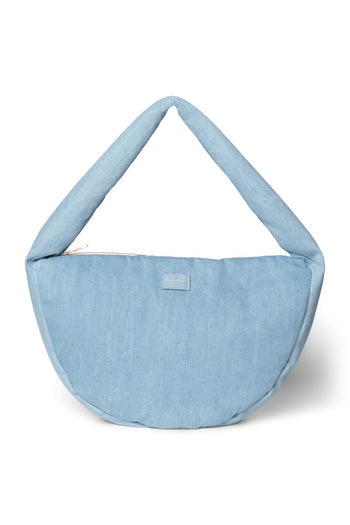 Denim Solid Umhängetasche