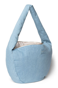 Denim Solid Umhängetasche