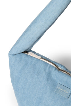 Denim Solid Umhängetasche