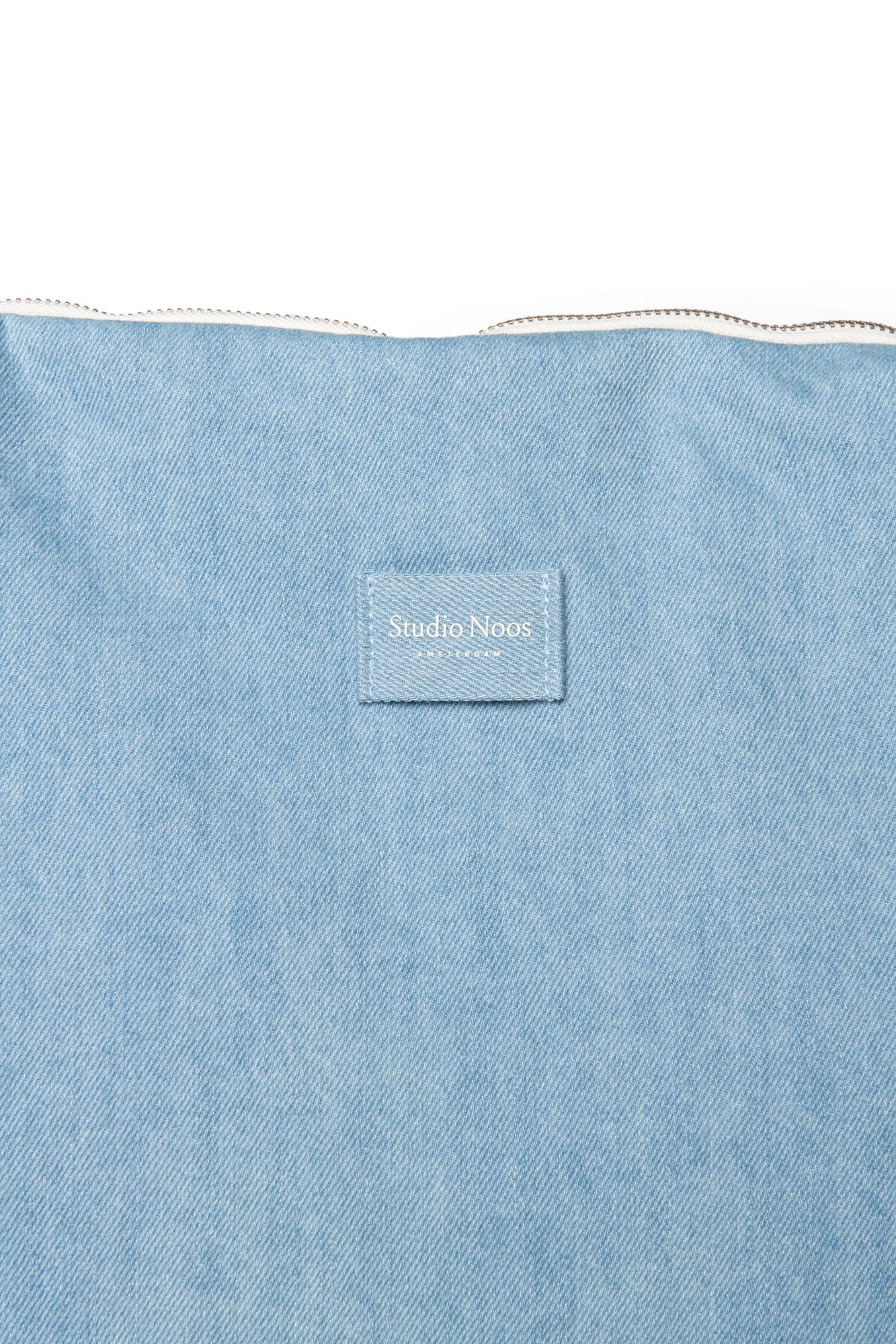 Denim Solid Wickeltasche