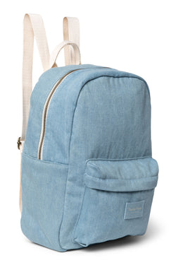 Denim Midi-Rucksack | Blaue