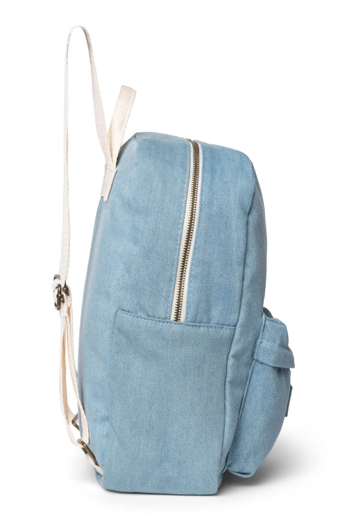 Denim Midi-Rucksack | Blauer