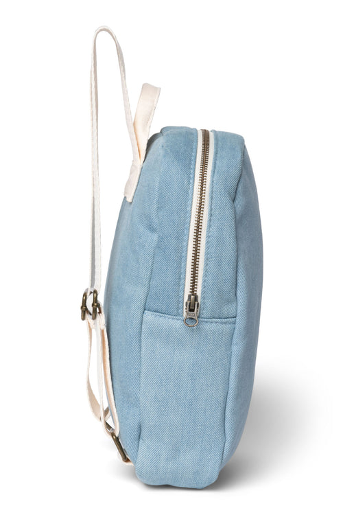 Denim Mini-Rucksack | Blaue