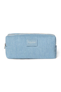Denim Solid Täschchen