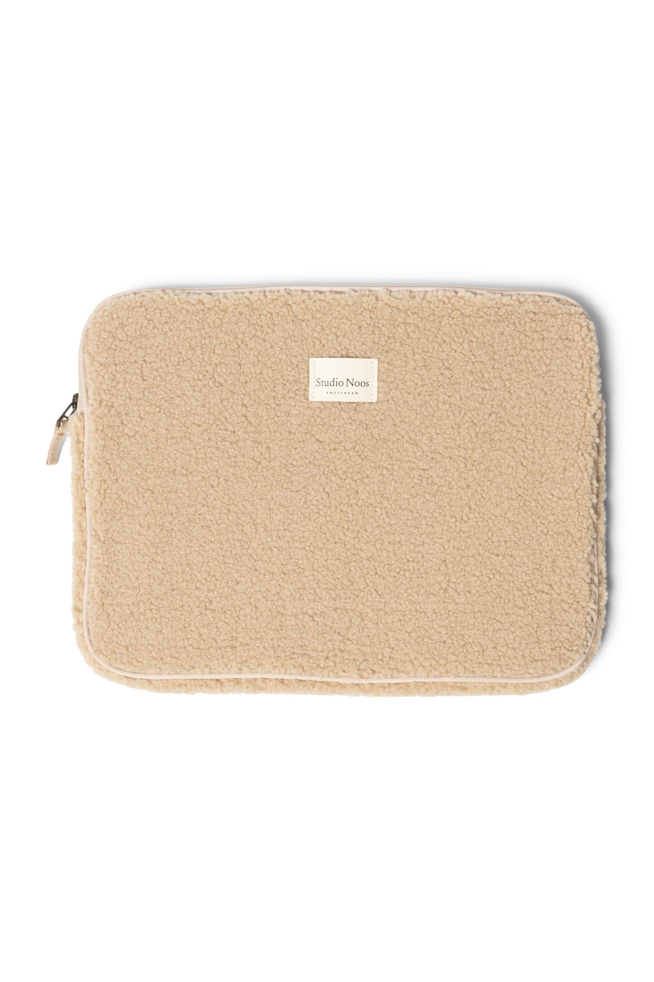 Ecru Teddy Laptop Sleeve | 15 INCH