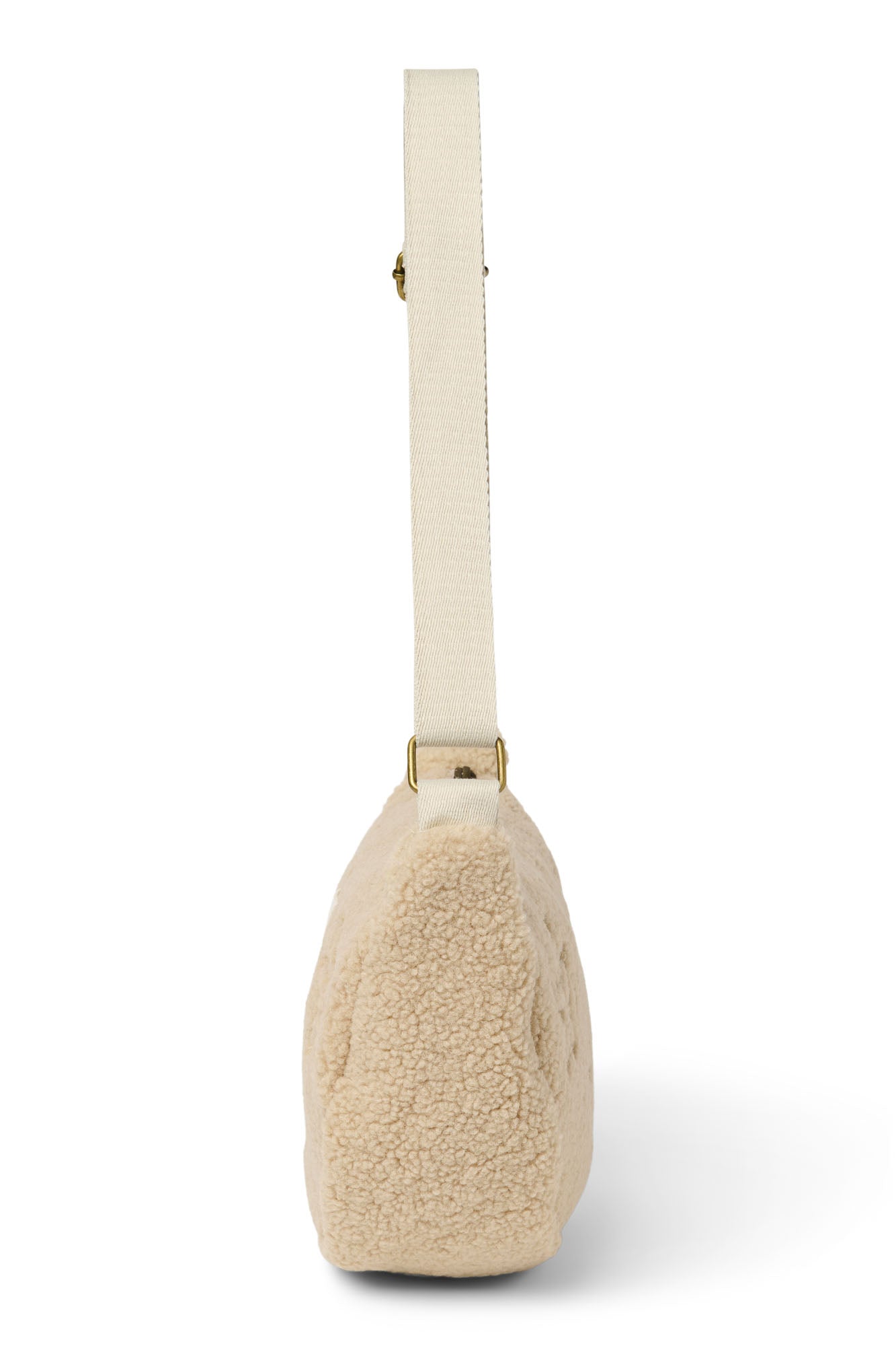 Ecru Flower Heart Teddy Adult-Gürteltasche