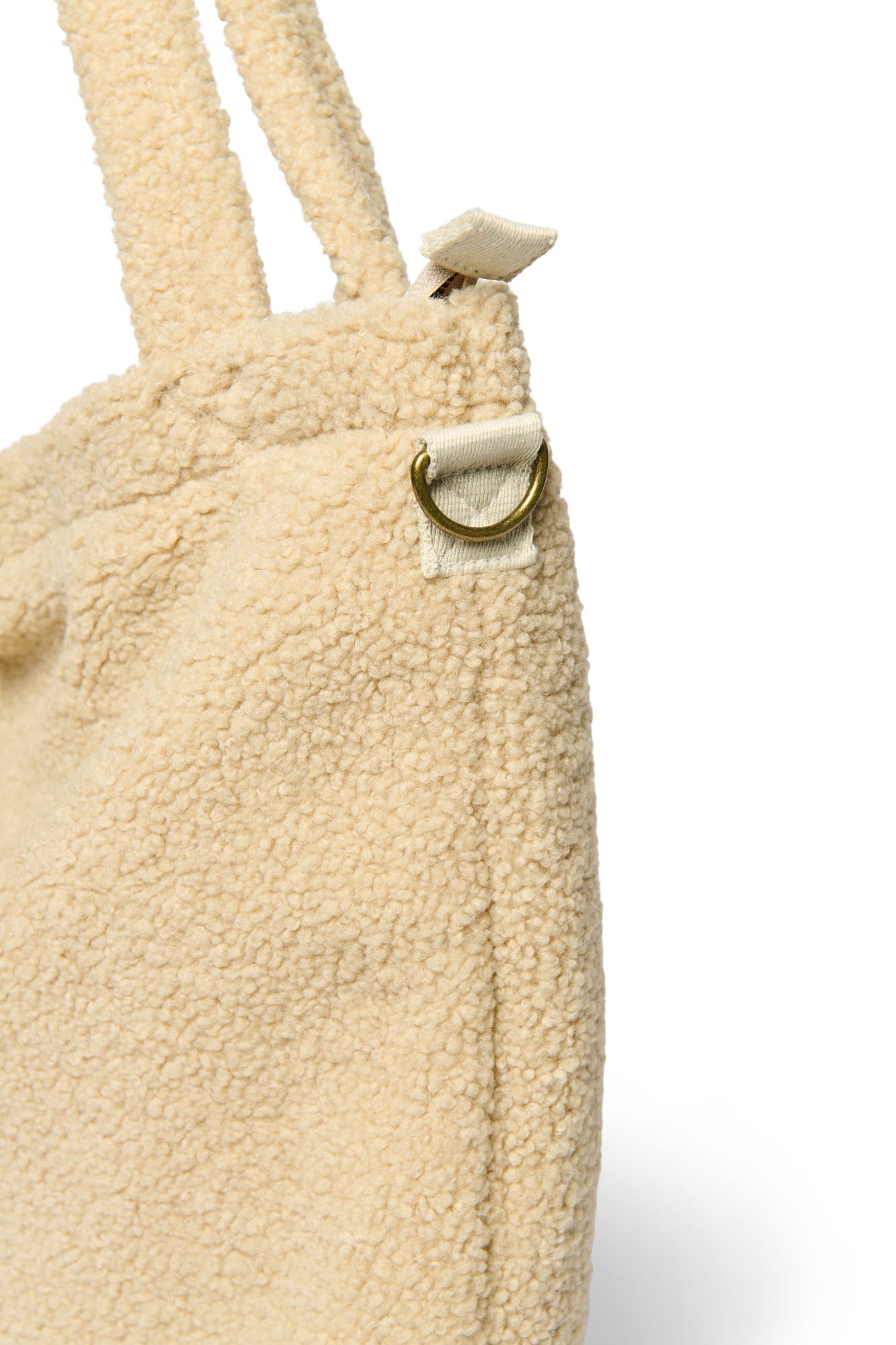 Teddy-Wickeltasche | Ecru