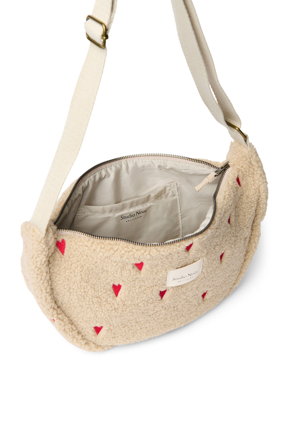 Ecru Hearts Matching Teddy Geschenkset