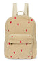 Teddy Hearts Midi-Rucksack | Ecru Hearts