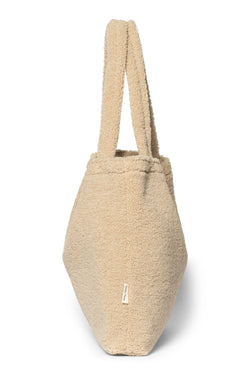 Wollweiße Teddy Mom Bag