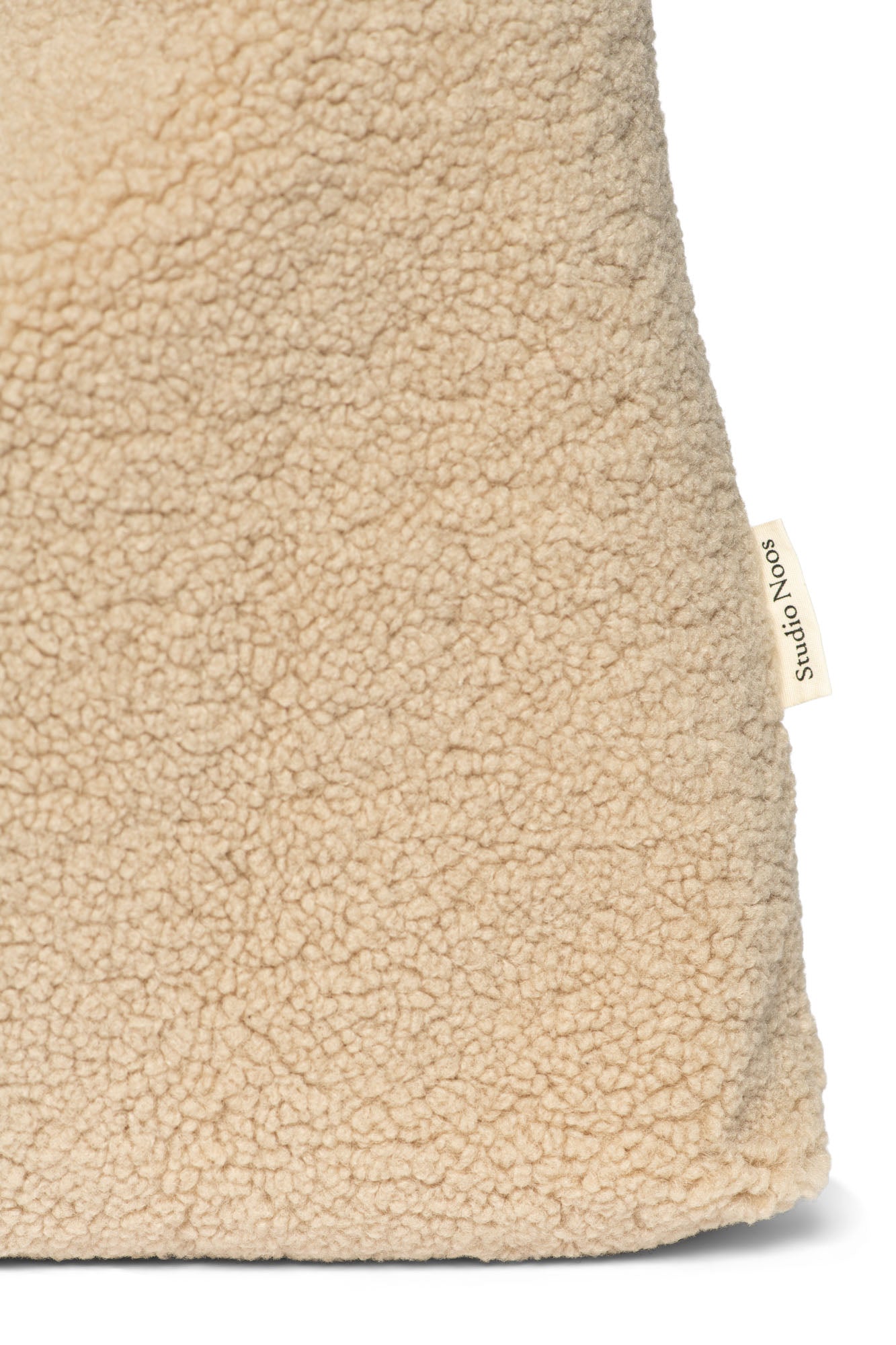 Wollweiße Teddy Mom Bag