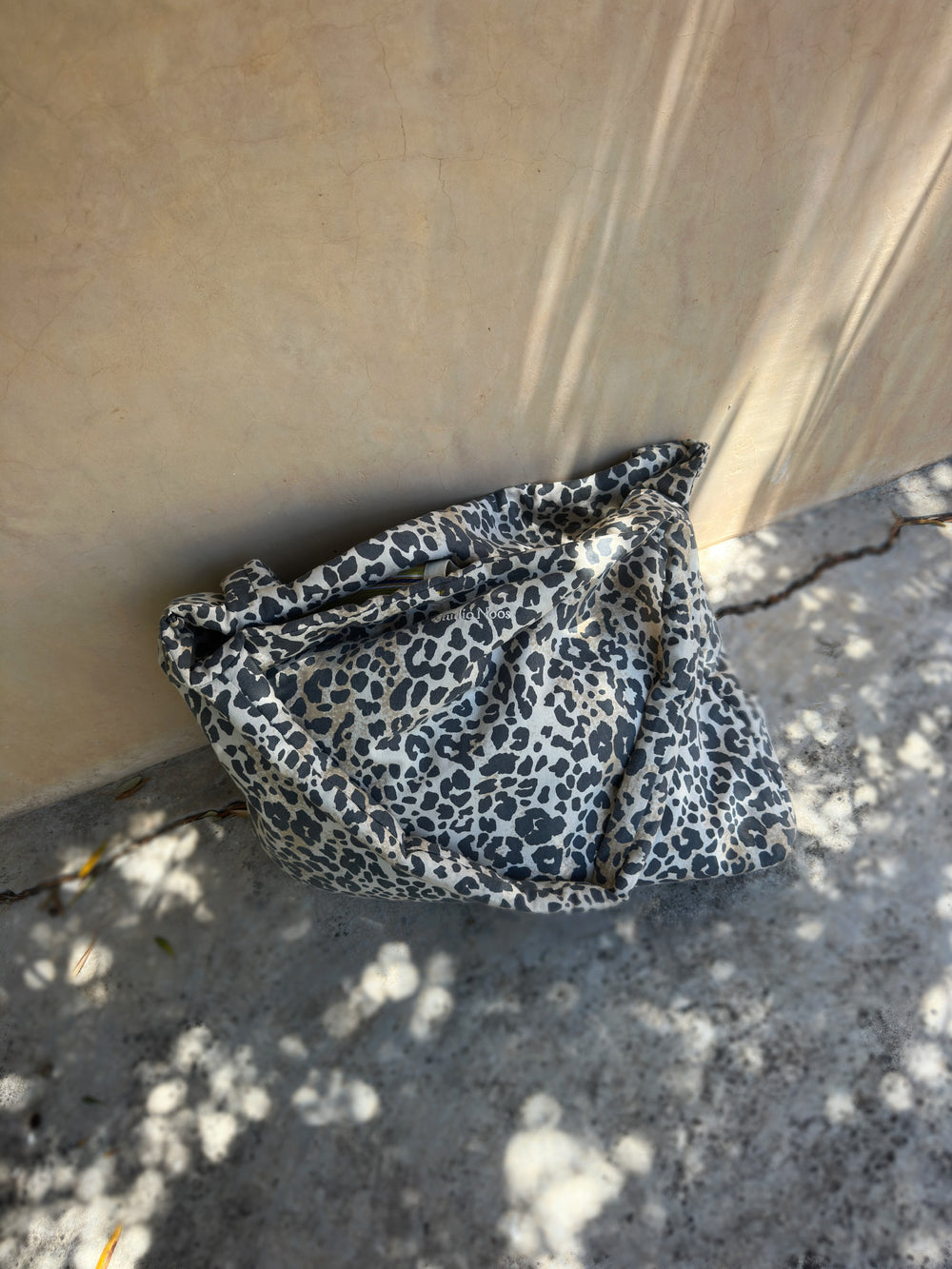 Weiche Baumwolle Leopard Mom Bag