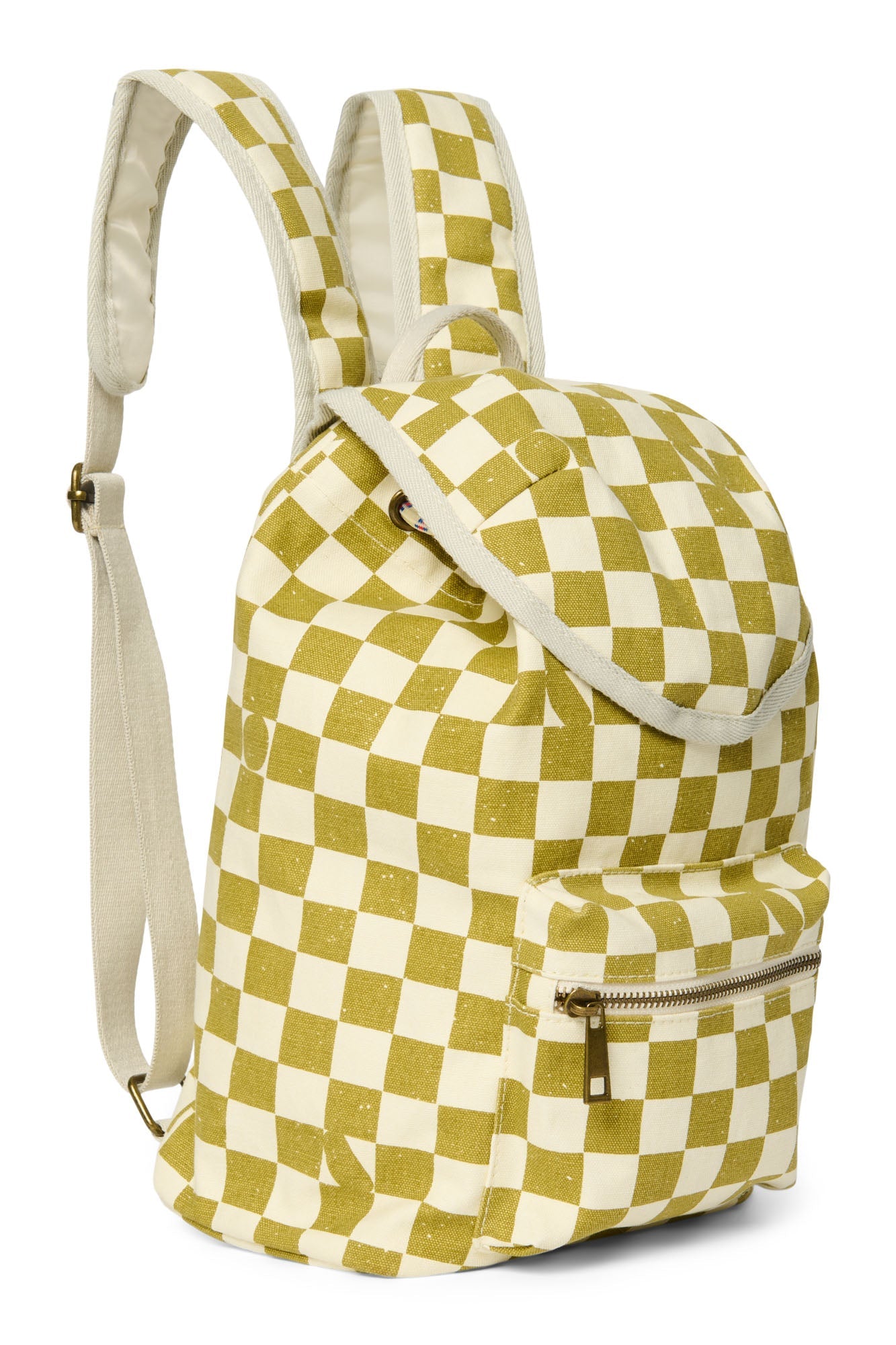 Hay Checkerboard Mini-Rucksack