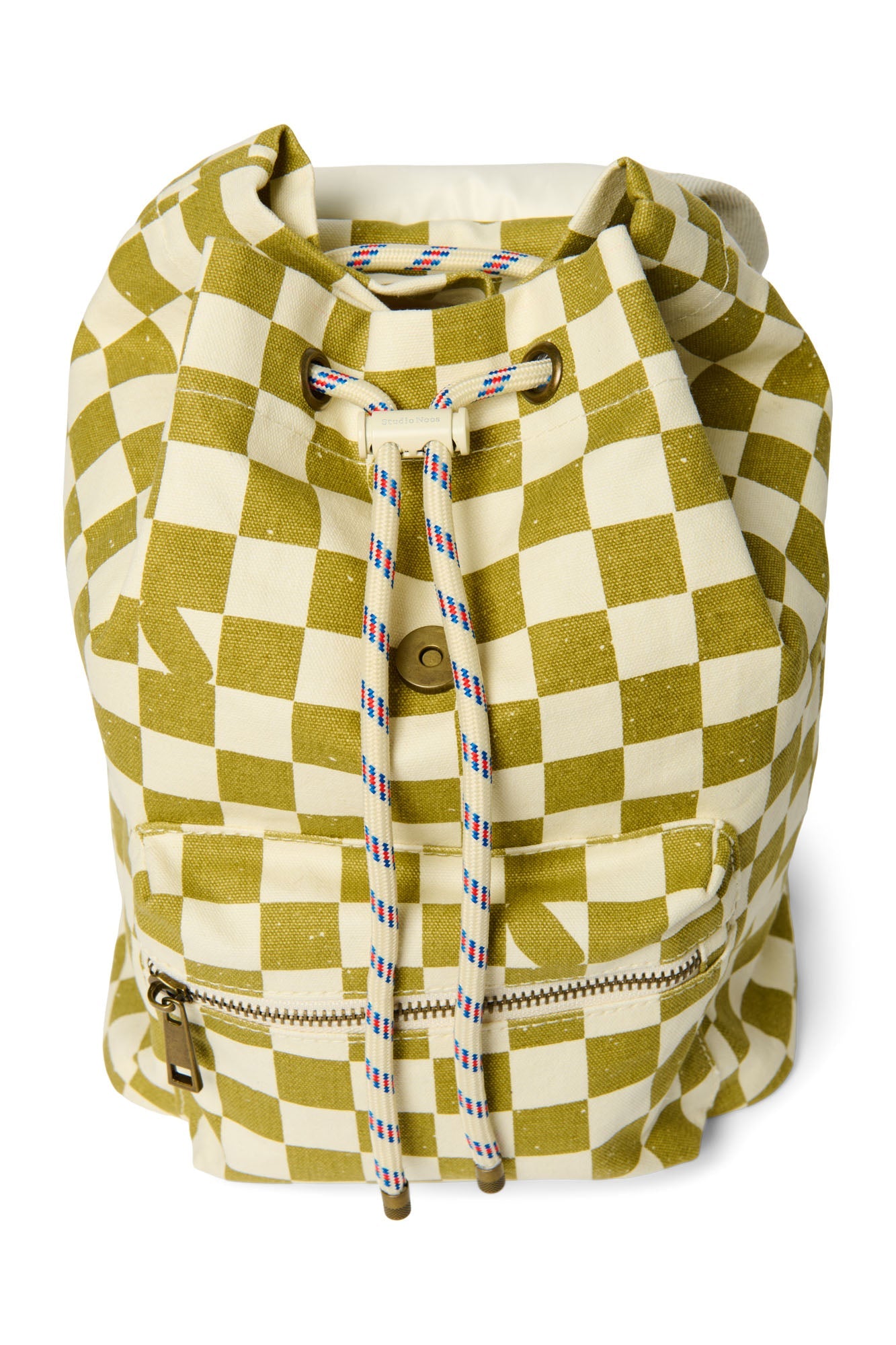 Hay Checkerboard Mini-Rucksack