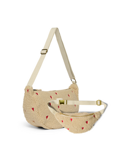 Ecru Hearts Matching Teddy Geschenkset