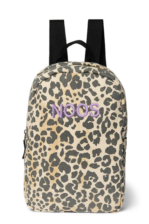 Weiche Baumwolle Leopard Mini-Rucksack