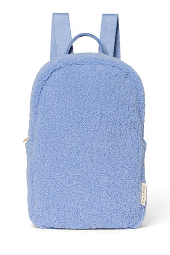 Light Blue Teddy Mini Backpack