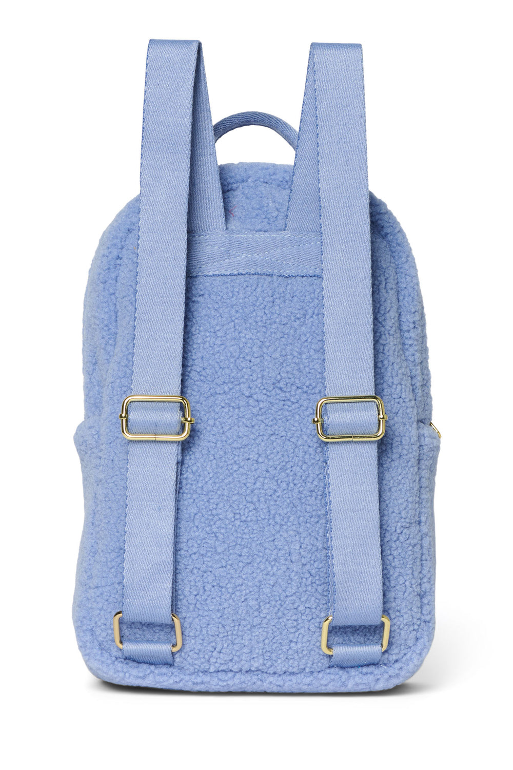 Light Blue Teddy Mini Backpack