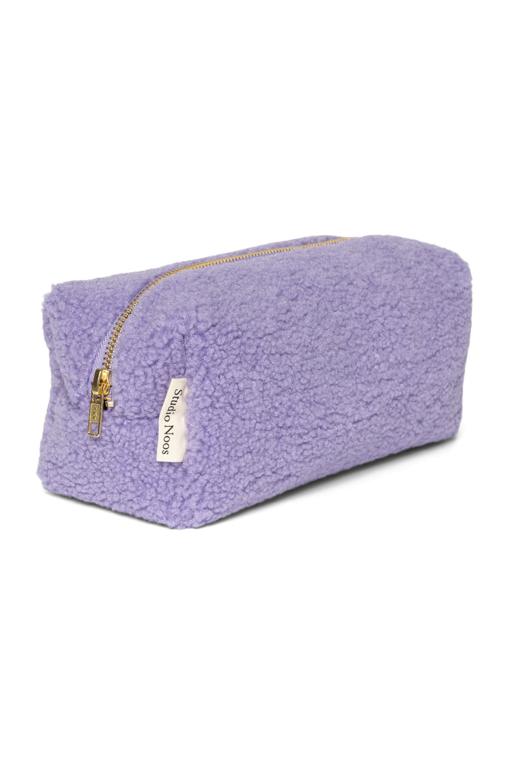 Lilac Teddy Pouch