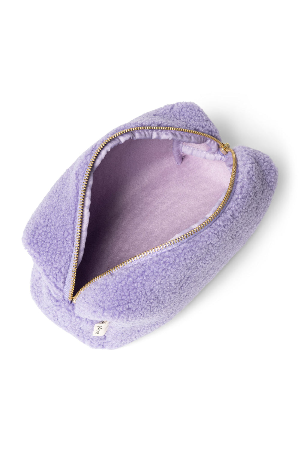 Lilac Teddy Pouch