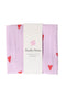 Wickeldecke Print Medium | Lila Hearts