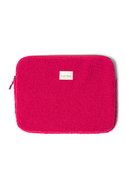 Pinke Teddy Laptop-Tasche | 15 ZOLL