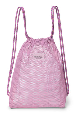 Pink Mesh Turnbeutel