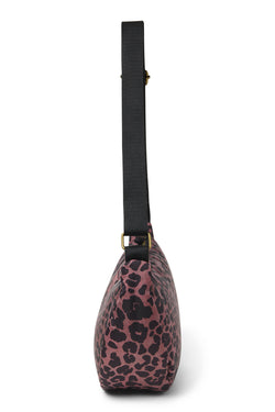 Red Leopard Puffy-Gürteltasche