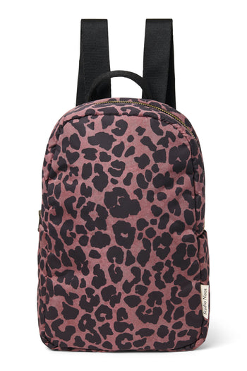 Puffy Mini-Rucksack | Red Leopard
