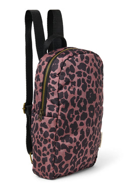 Puffy Mini-Rucksack | Red Leopard