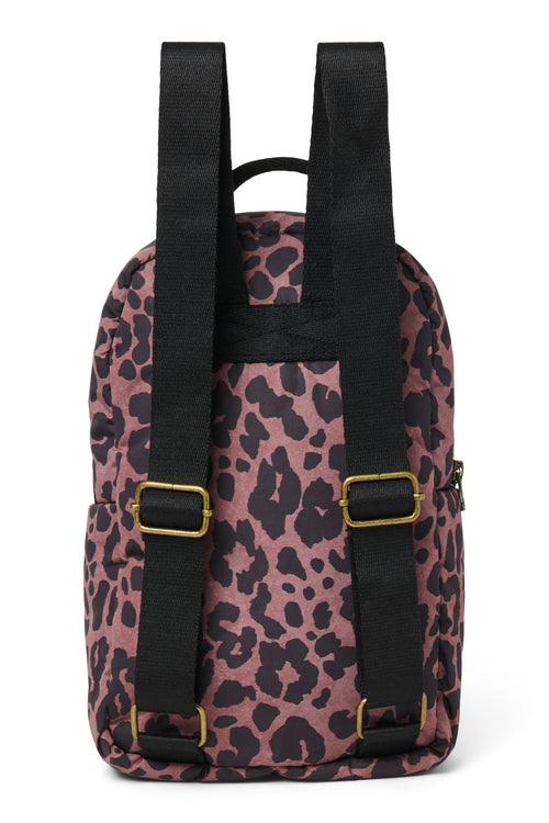 Puffy Mini-Rucksack | Red Leopard