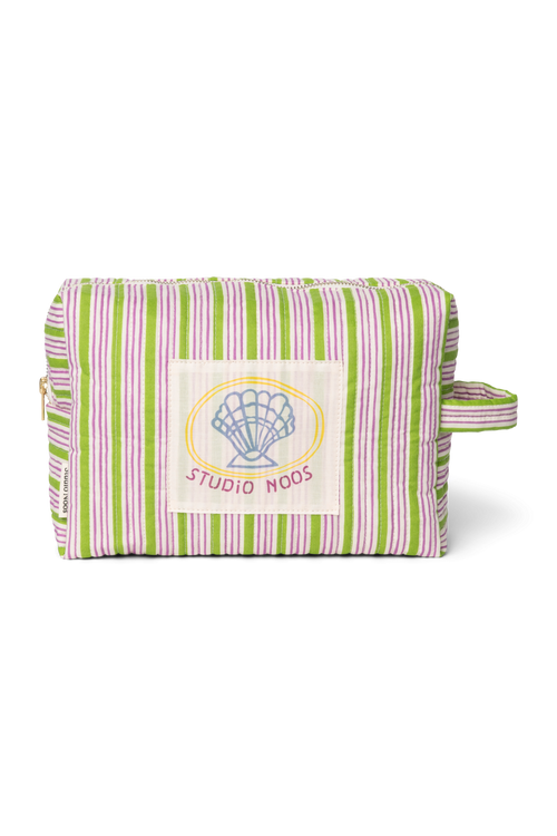Cotton-Kosmetiktasche | Grüne