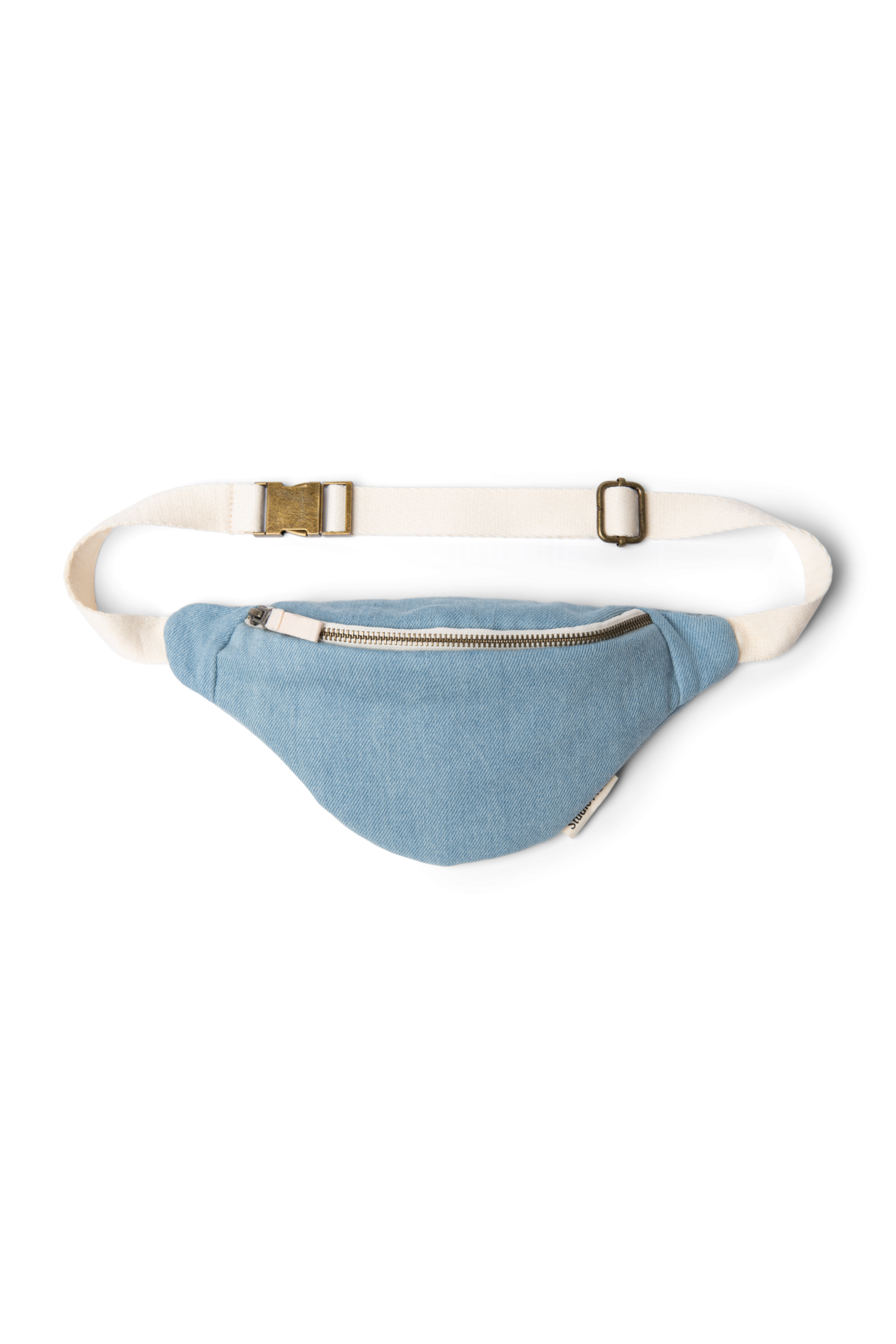 Denim Solid Mini Umhängetasche
