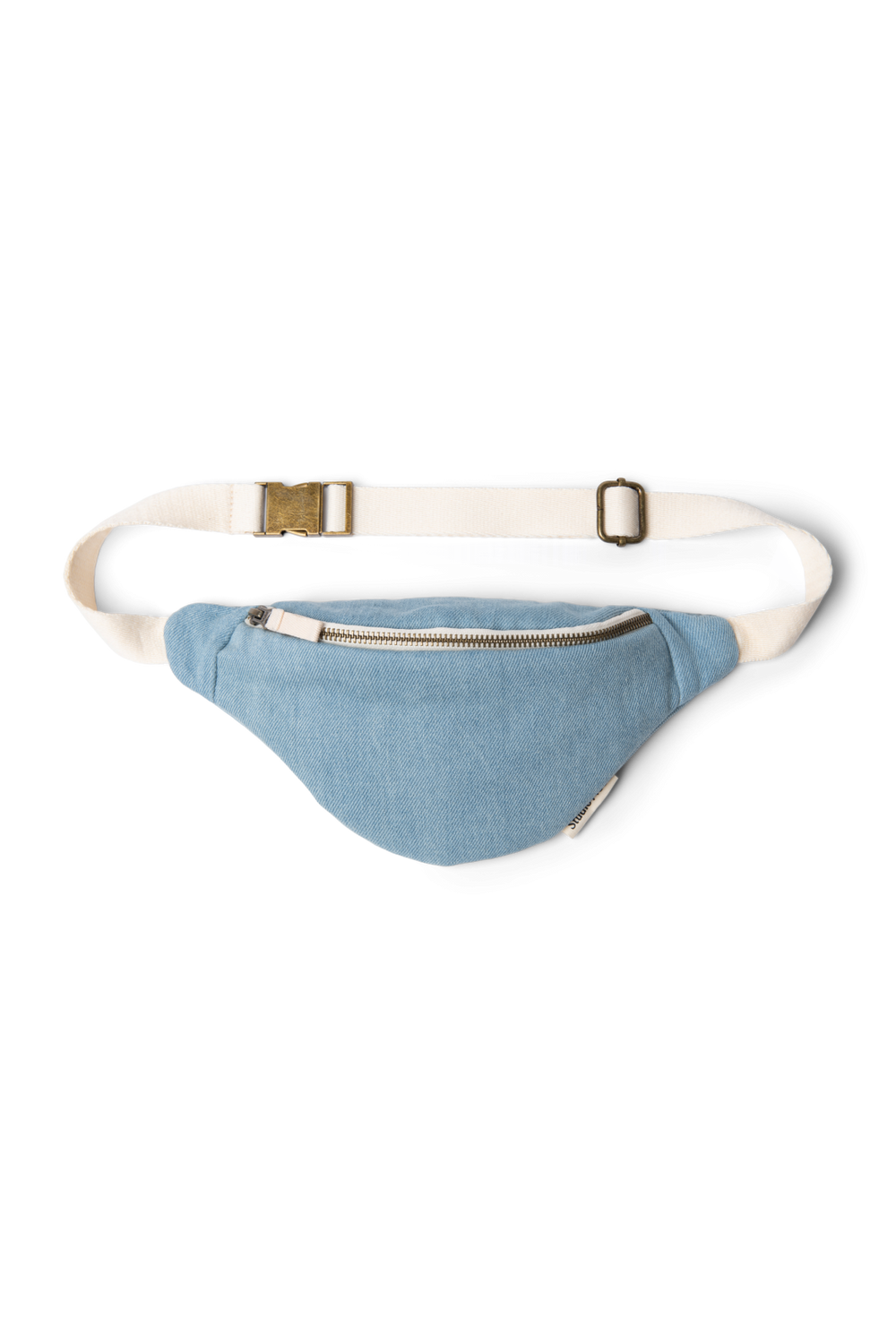 Denim Solid Mini Umhängetasche