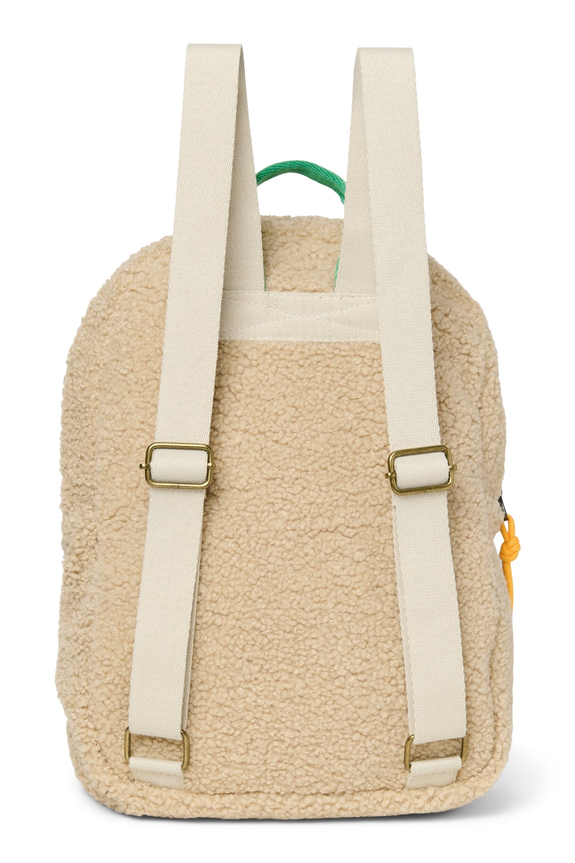 Teddy Midi Backpack | Ecru/Cobalt